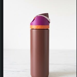 Owala Brown and Purple Water Bottle